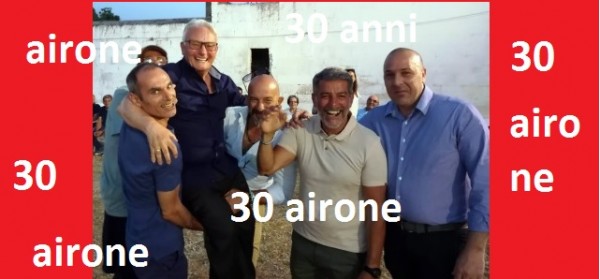 Taranto - Dopo 30 anni è festa all&#039;Airone di Don Nino Borsci, tanti ricordi per continuare ad amare