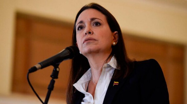 María Corina Machado leader dell&#039;opposizione venezuelana