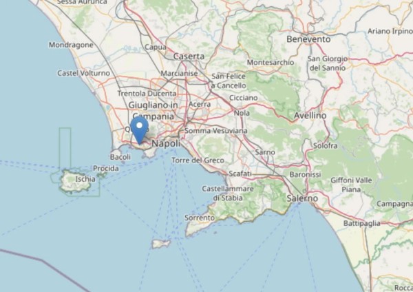 Nuova scossa nei Campi Flegrei. Magnitudo 3.9