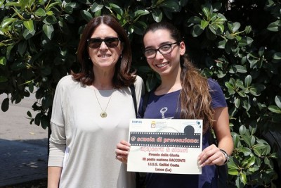 Lecce - Studentessa del Galilei-Costa sul podio al concorso Inail «@ scuola di prevenzione»