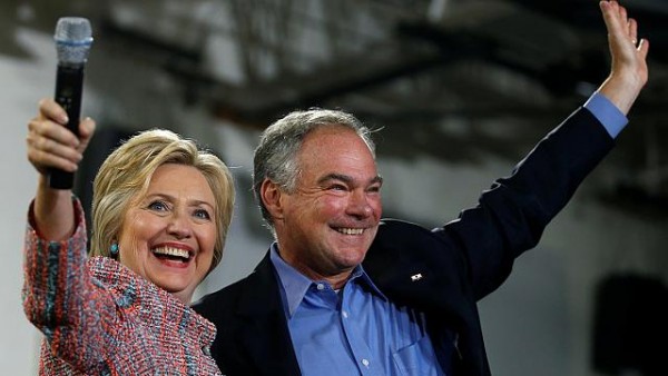 Hillary Clinton elige al senador Tim Kaine como candidato a vicepresidente para las presidenciales de EEUU