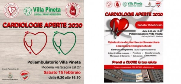 Modena - ECG gratuito solo su prenotazione per prevenire le malattie del cuore