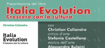 Taranto - “Italia Evolution”: allo spazio Gagarin il nuovo libro di Christian Caliandro