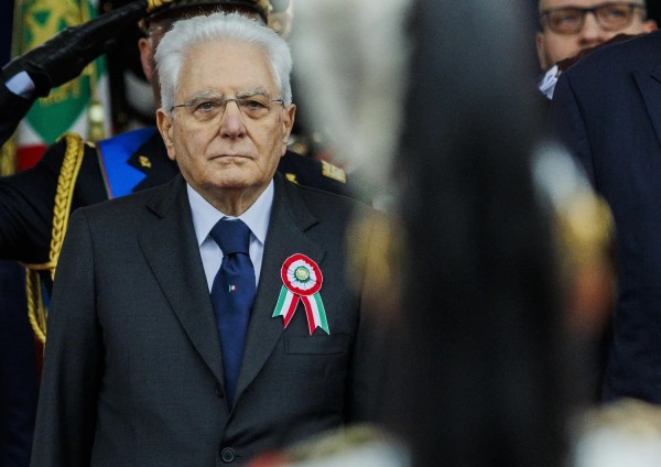 Il presidente della Repubblica Sergio Mattarella