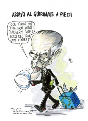 Carlo Cottarelli incaricato premier governo neutro…viste dal nostro vignettista Paolo Piccione