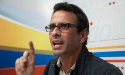 Capriles: cada acción violatoria del Gobierno debe tener una reacción