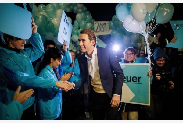 Sebastian Kurz leader Partito Popolare Austriaco