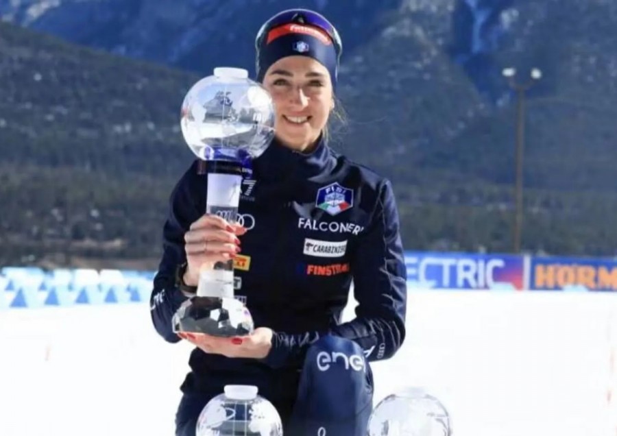 Lisa Vittozzi regina del biathlon, vince la Coppa del Mondo