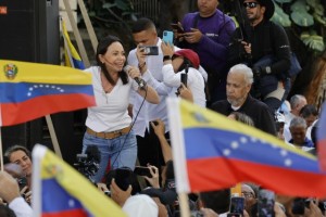 María Corina Machado, líder y candidata presidencial de la oposición venezolana