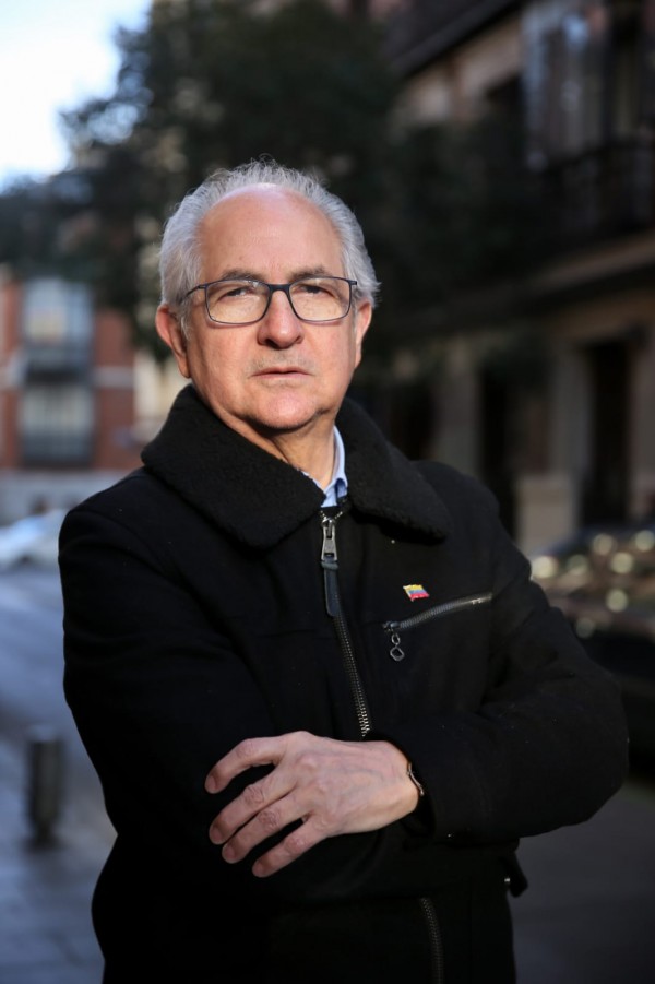 Antonio Ledezma en Roma