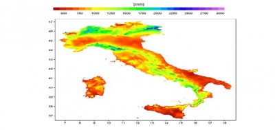 Come si distribuiscono le piogge sul territorio italiano?