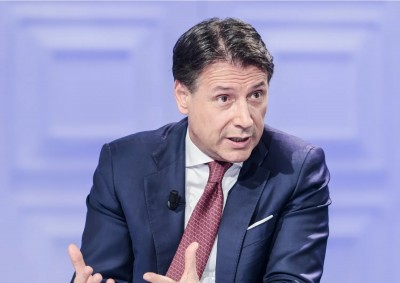 il leader M5s, Giuseppe Conte