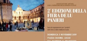 Torna domenica in Piazza Duomo a Lecce la &quot;Fiera de lu panieri&quot;