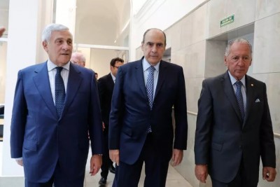 Il ministro degli Esteri, Antonio Tajani a Buenos Aires