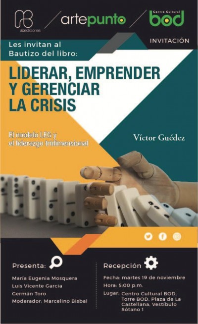 Presentan libro de Víctor Guédez sobre cómo gerenciar en tiempo de crisis