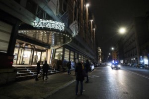 Hotel Palatino, en Roma, donde se alojaban los turistas chinos aquejados del virus.