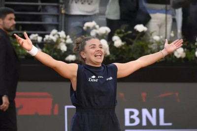 la tennista italiana Jasmine Paolini numero 4 del mondo