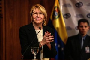 Las ex fiscal general de Venezuela Luisa Ortega Díaz.