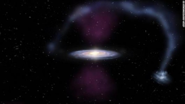 Il centro della Via Lattea esplose quando antichi antenati umani camminavano sulla Terra