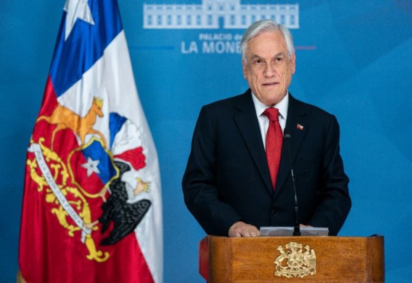 Sebastián Piñera Presidente de Chile dice que no va renunciar