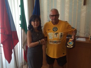 Bari - Lunedì 5 settembre l&#039;assessore Petruzzelli riceve a Palazzo di città l&#039;alpino Alessandro Ballèire