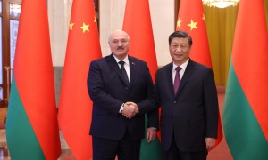 Alexander Lukashenko e Xi Jinping