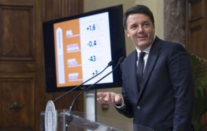La conferenza stampa di Renzi sui 1000 giorni di Governo