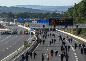 Proteste degli agricoltori francesi 