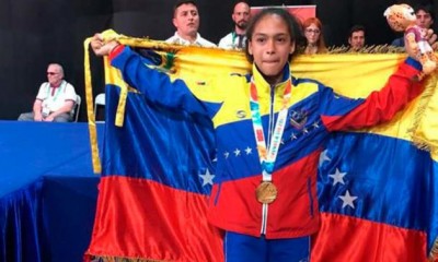 María Giménez ganó oro para Venezuela en JJ.OO de la Juventud