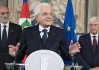 Il presidente della Repubblica Sergio Mattarella