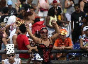 Bola Preta desfile en el Carnaval de Rio de Janeiro