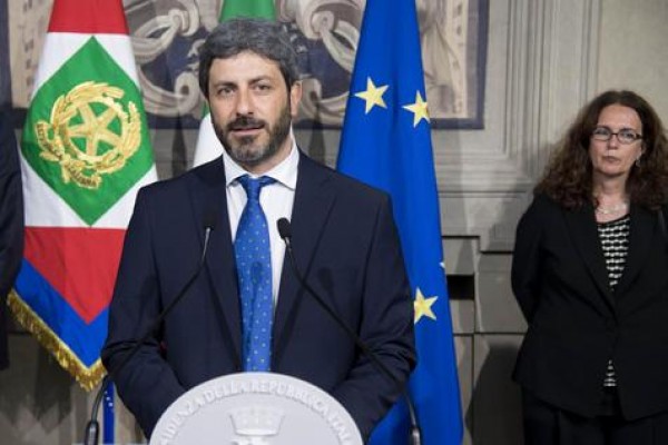Roberto Fico, presidente de la Cámara de Diputados italiana