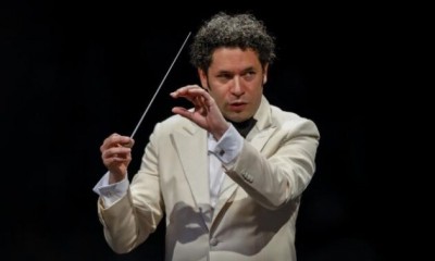 El compositor venezolano Gustavo Dudamel