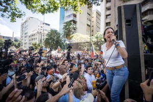 Maria Corina Machado leader dell&#039;opposizione venezuelana