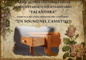 Taranto - Falanthra Onlus ritorna col concorso letterario «Un sogno nel cassetto»