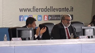 Cerimonia di inaugurazione della 80° Fiera del Levante a Bari