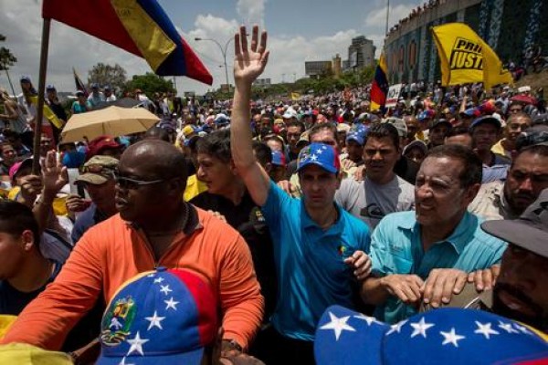 El miércoles, toda la presión en las calles de Venezuela