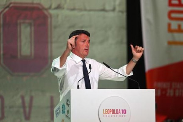 Renzi chiude La Leopolda &#039;Puntiamo alla doppia cifra&#039;. Appello agli scontenti di Fi