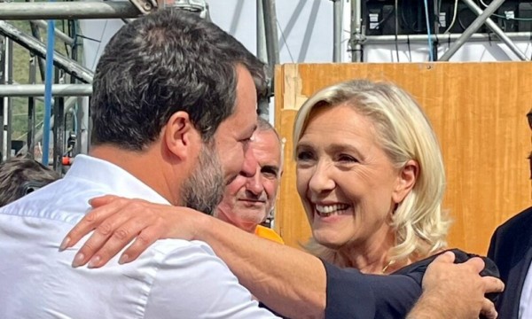 Salvini e Le Pen