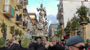 Ni pan ni pasta en la ciudad italiana de Siracusa en honor a Santa Lucía