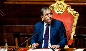  il presidente del Senato, Ignazio La Russa