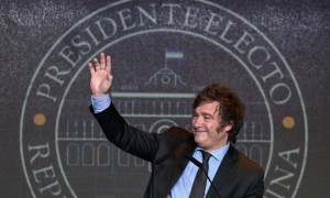 Il presidente eletto dell&#039;Argentina Javier Milei 