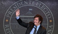 Il presidente eletto dell&#039;Argentina Javier Milei 