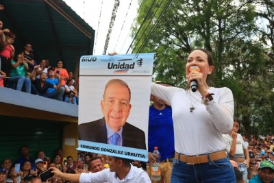 Maria Corina Machado leader dell&#039;opposizione venezuelanaVenezuela