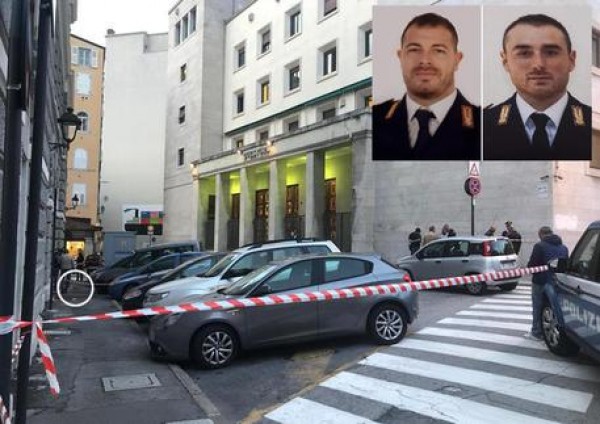 Sparatoria in questura a Trieste, morti  due agenti