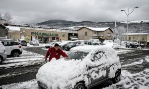 Nevicata in Francia