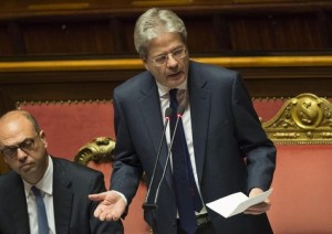 Gentiloni con luz verde del Senado