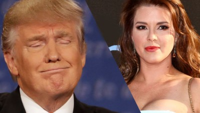 Trump anima a ver un supuesto vídeo sexual de la miss Alicia Machado