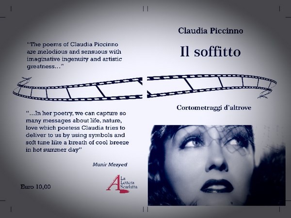 Claudia Piccinno con il Soffitto le sue poesie come cortometraggi d&#039;altrove