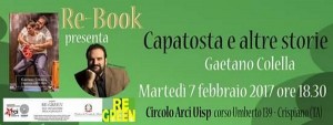 Crispiano (Taranto) - L&#039;Arci presenta Capatosta e altre storie di Gaetano Colella